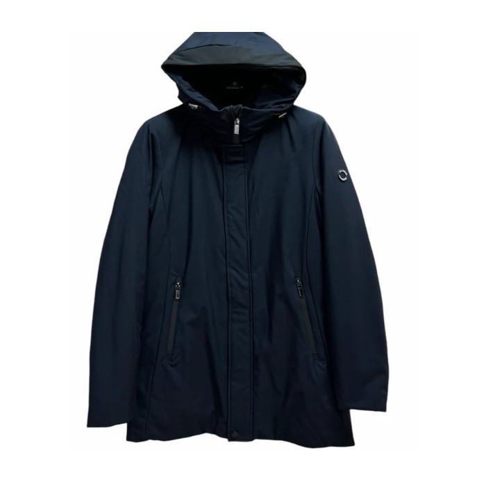 Markup - MK24007 -giaccone con cappuccio blu