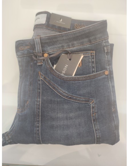 Jeckerson - DENI024 JAMES  jeans skinny denim chiaro