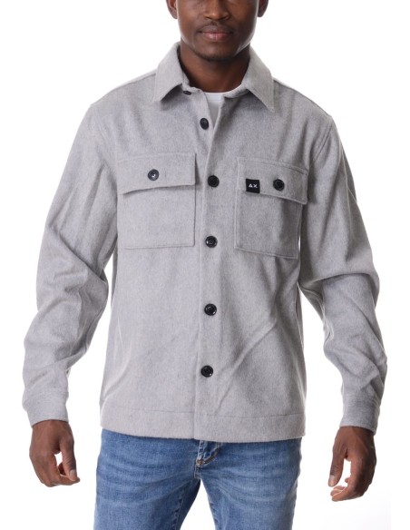 Sun68 - S44110 -  Overshirt Panno