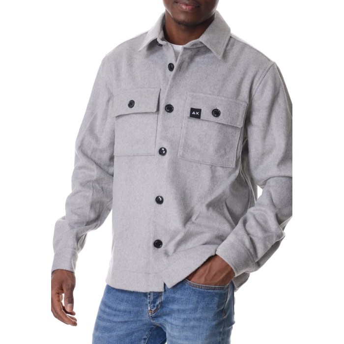 Sun68 - S44110 -  Overshirt Panno 2