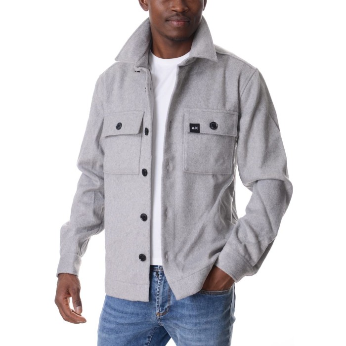 Sun68 - S44110 -  Overshirt Panno