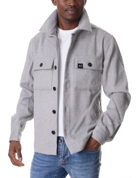 Sun68 - S44110 -  Overshirt Panno