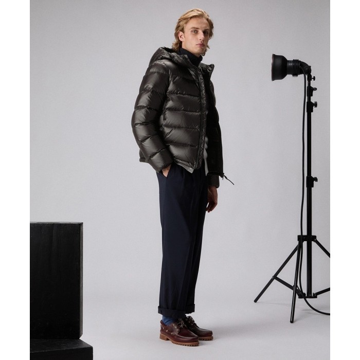 Tirenna Uomo Abbigliamento : Peuterey Honova Linear 04 piumino nero