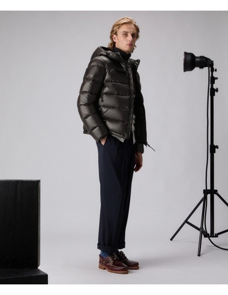 Tirenna Uomo Abbigliamento : Peuterey Honova Linear 04 piumino nero