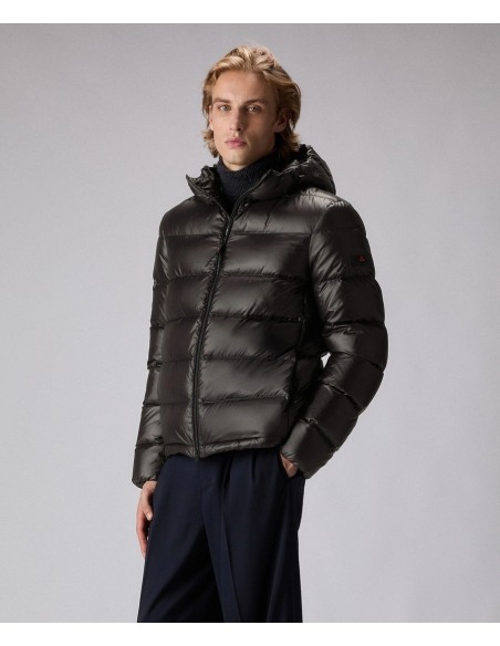 Tirenna Uomo Abbigliamento : Peuterey Honova Linear 04 piumino nero