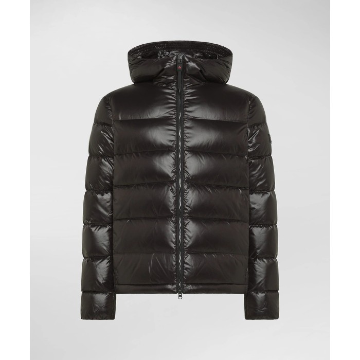 Tirenna Uomo Abbigliamento : Peuterey Honova Linear 04 piumino nero