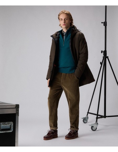 Tirenna Uomo Abbigliamento: Peuterey Metide Srt01 antivento marrone