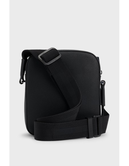 Tirenna Uomo Abbigliamento : Boss  Reporter bag tracolla nero