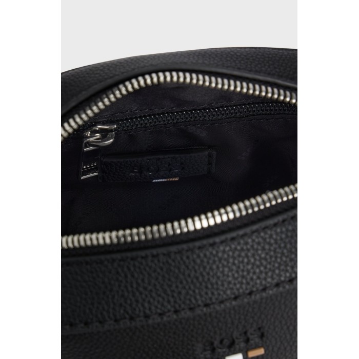 Tirenna Uomo Abbigliamento : Boss  Reporter bag tracolla nero