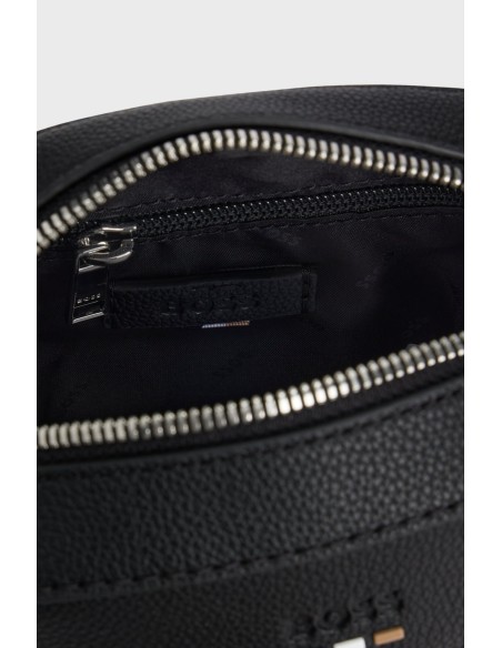 Tirenna Uomo Abbigliamento : Boss  Reporter bag tracolla nero