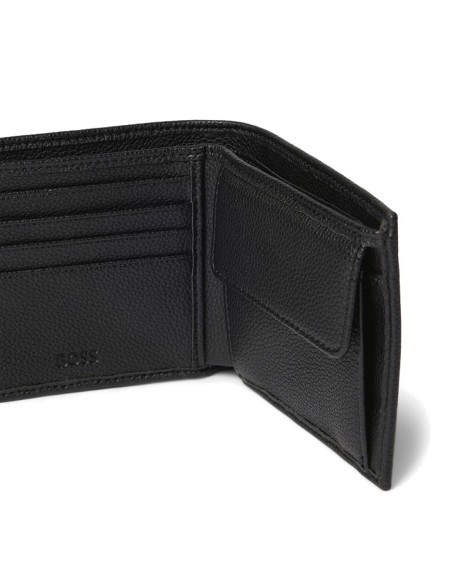 Tirenna Uomo Abbigliamento: Boss portafoglio medio nero