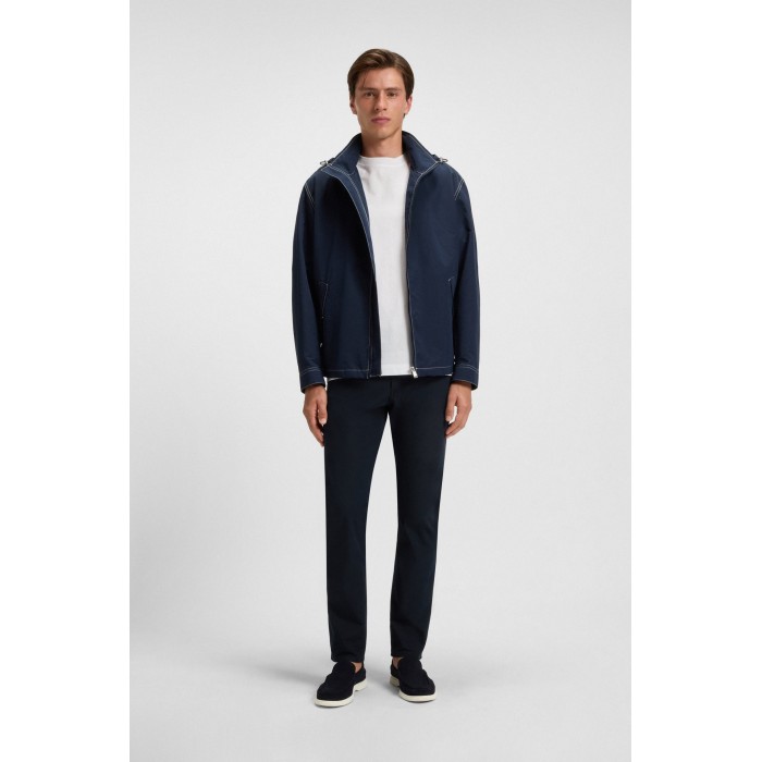 Tirenna Uomo Abbigliamento: Boss Jeans slim fit in twill misto cotone