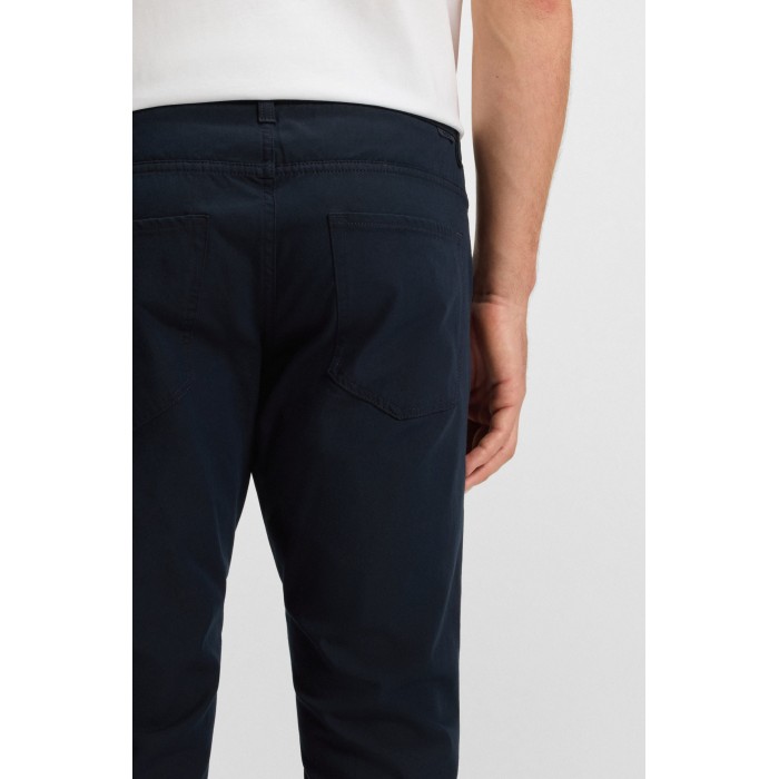 Tirenna Uomo Abbigliamento: Boss Jeans slim fit in twill misto cotone