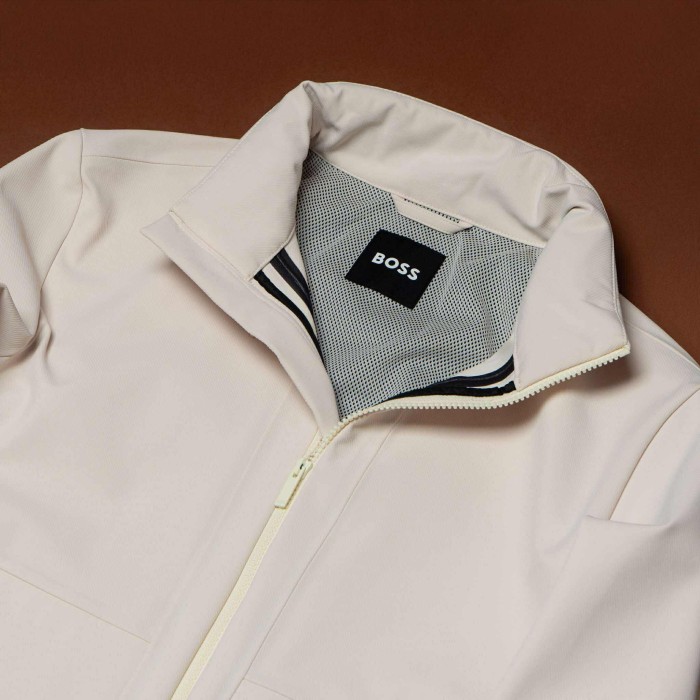 Tirenna Uomo Abbigliamento: Boss giubbino Caius beige 2