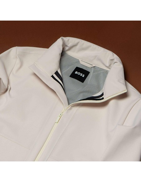 Tirenna Uomo Abbigliamento: Boss giubbino Caius beige