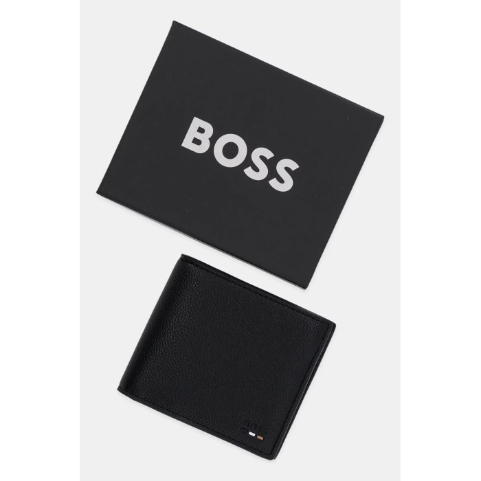 Tirenna Uomo Abbigliamento: Boss portafoglio medio nero