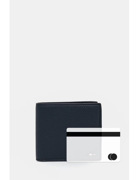 Tirenna Uomo Abbigliamento: Boss portafoglio medio blu