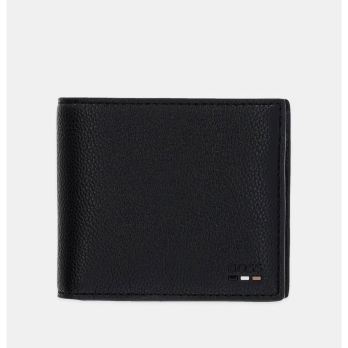 Tirenna Uomo Abbigliamento: Boss portafoglio medio nero