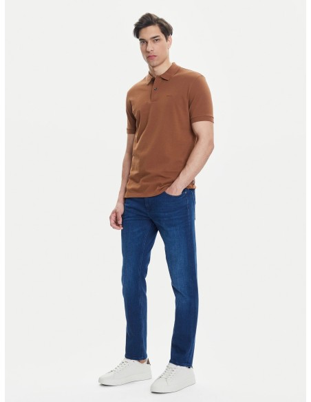 Tirenna Uomo Abbigliamento: Boss jeans denim scuro