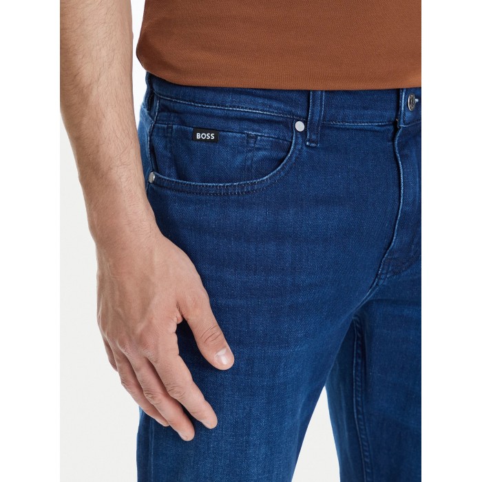 Tirenna Uomo Abbigliamento: Boss jeans denim scuro