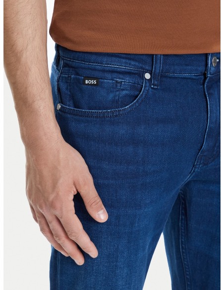 Tirenna Uomo Abbigliamento: Boss jeans denim scuro