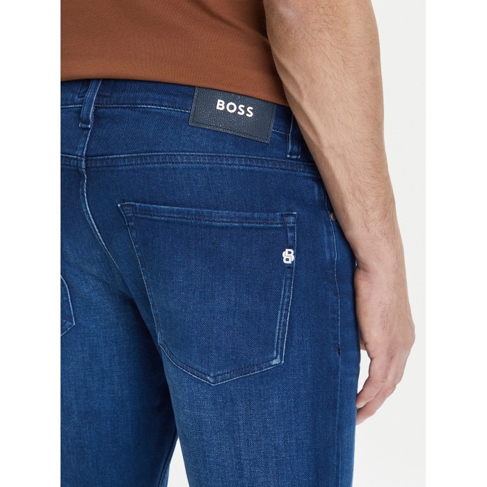 Tirenna Uomo Abbigliamento: Boss jeans denim scuro