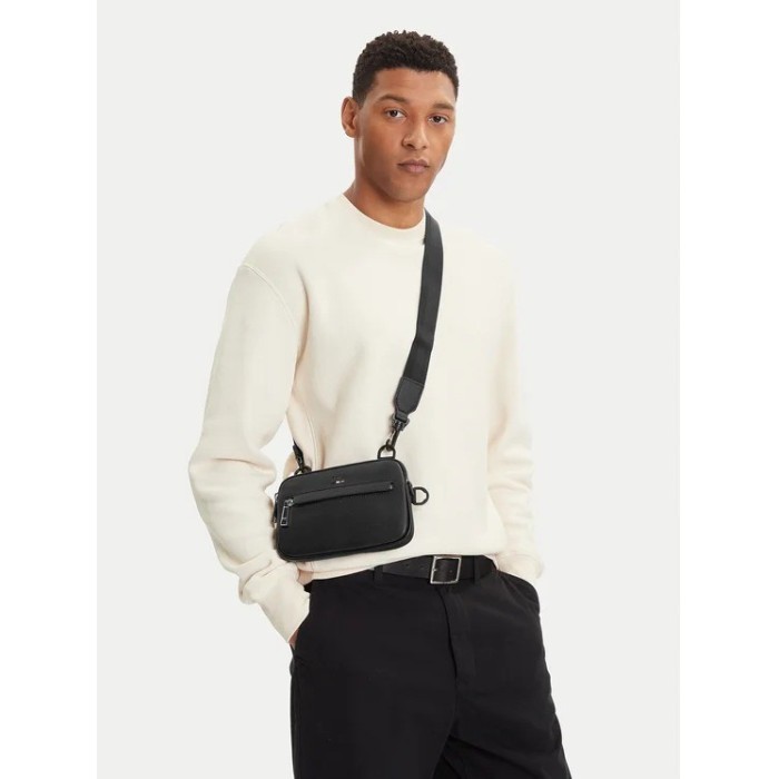 Tirenna Uomo Abbigliamento: Boss Borsello a tracolla nero 2