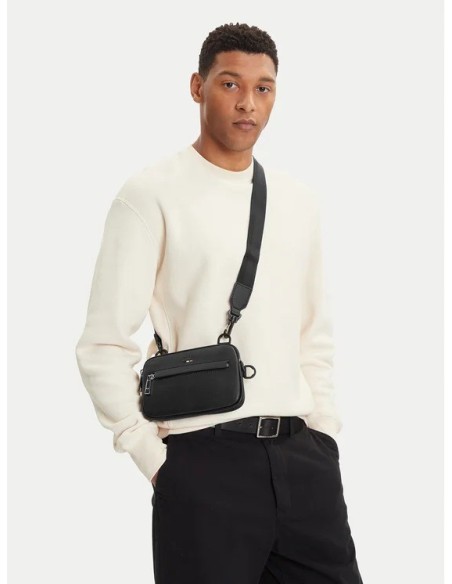 Tirenna Uomo Abbigliamento: Boss Borsello a tracolla nero