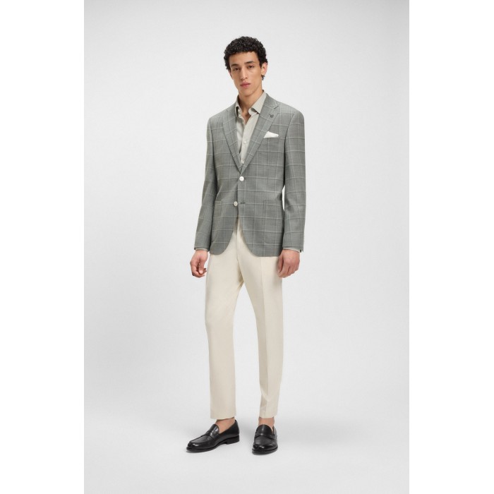 Tirenna Uomo Abbigliamento: Boss mocassini penny in pelle martellata