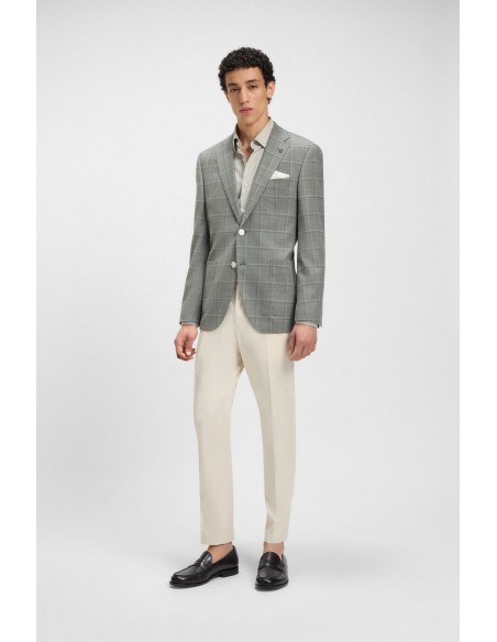 Tirenna Uomo Abbigliamento: Boss mocassini penny in pelle martellata