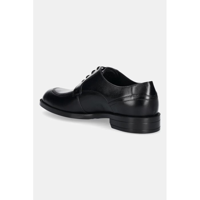 Tirenna Uomo Abbigliamento: Boss scarpe Derby pelle nero