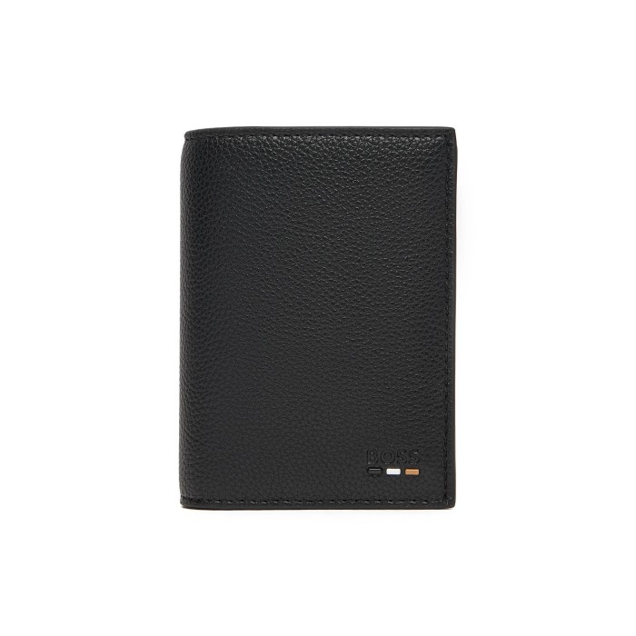 Tirenna Uomo Abbigliamento: Boss portafoglio unico nero