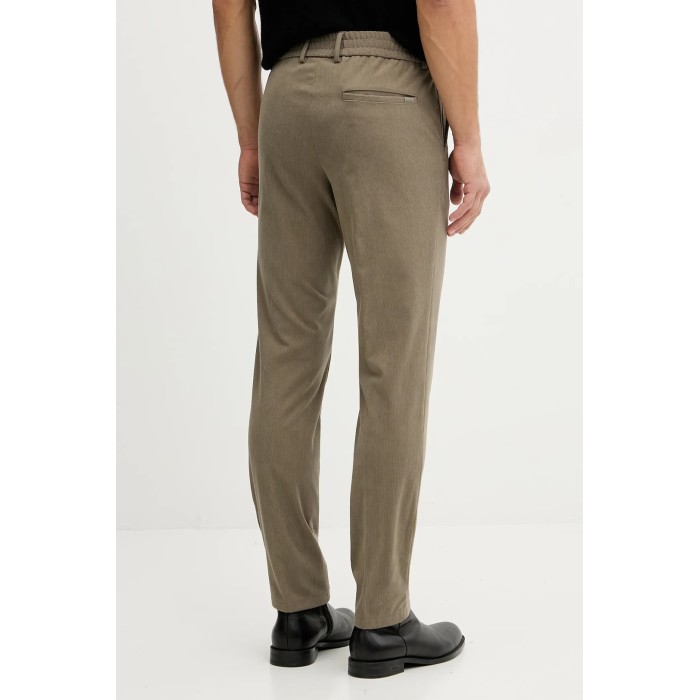 Tirenna Uomo Abbigliamento: Boss pantalone in velluto a coste verde 2