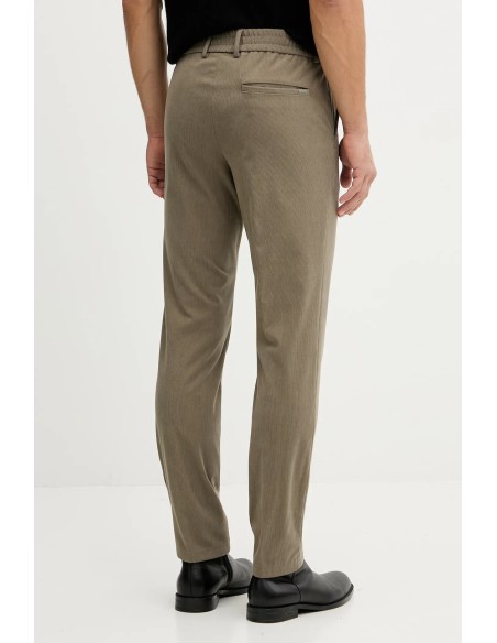 Tirenna Uomo Abbigliamento: Boss pantalone in velluto a coste verde