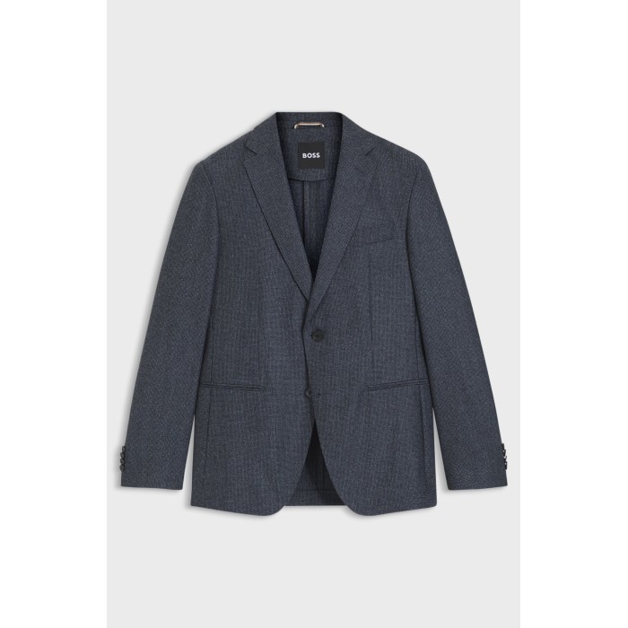 Tirenna Uomo Abbigliamento: Boss blazer slim fit in lana vergine