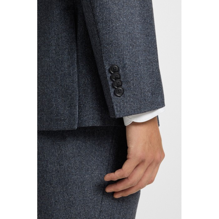 Tirenna Uomo Abbigliamento: Boss blazer slim fit in lana vergine