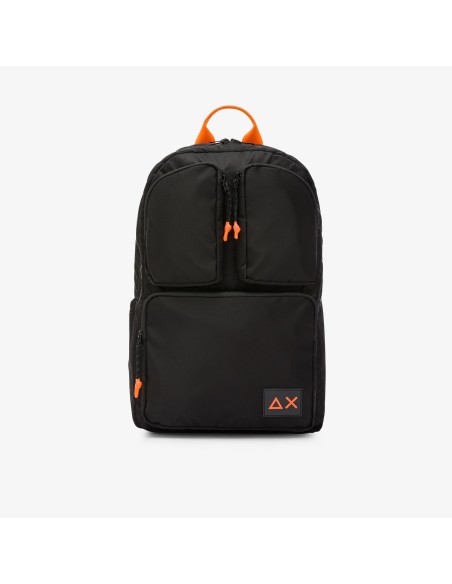 Tirenna Uomo Abbigliamento: Sun68 Zaino in nylon nero