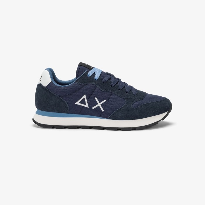 Tirenna Uomo Abbigliamentoto: Sun68 sneaker Tom in nylon navy blue