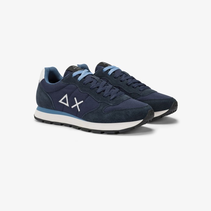 Tirenna Uomo Abbigliamentoto: Sun68 sneaker Tom in nylon navy blue