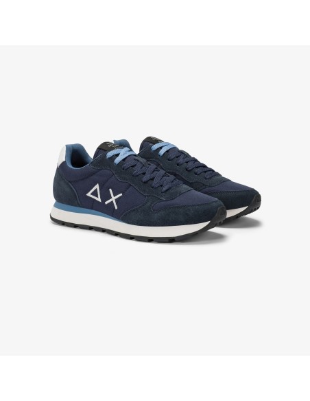 Tirenna Uomo Abbigliamentoto: Sun68 sneaker Tom in nylon navy blue