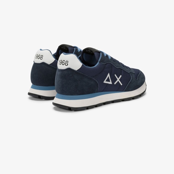 Tirenna Uomo Abbigliamentoto: Sun68 sneaker Tom in nylon navy blue