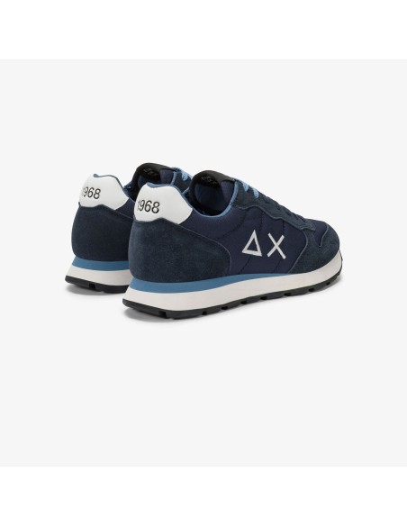 Tirenna Uomo Abbigliamentoto: Sun68 sneaker Tom in nylon navy blue