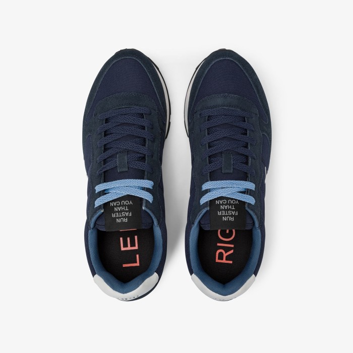 Tirenna Uomo Abbigliamentoto: Sun68 sneaker Tom in nylon navy blue