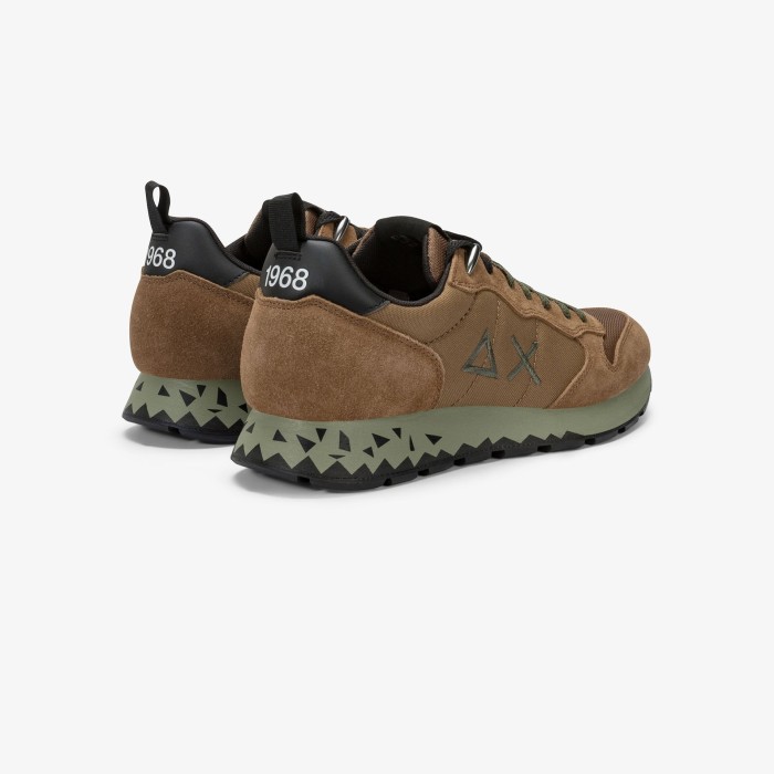 Tirenna Uomo Abbigliamento: Sun68 volpe Tom snake nylon e suede