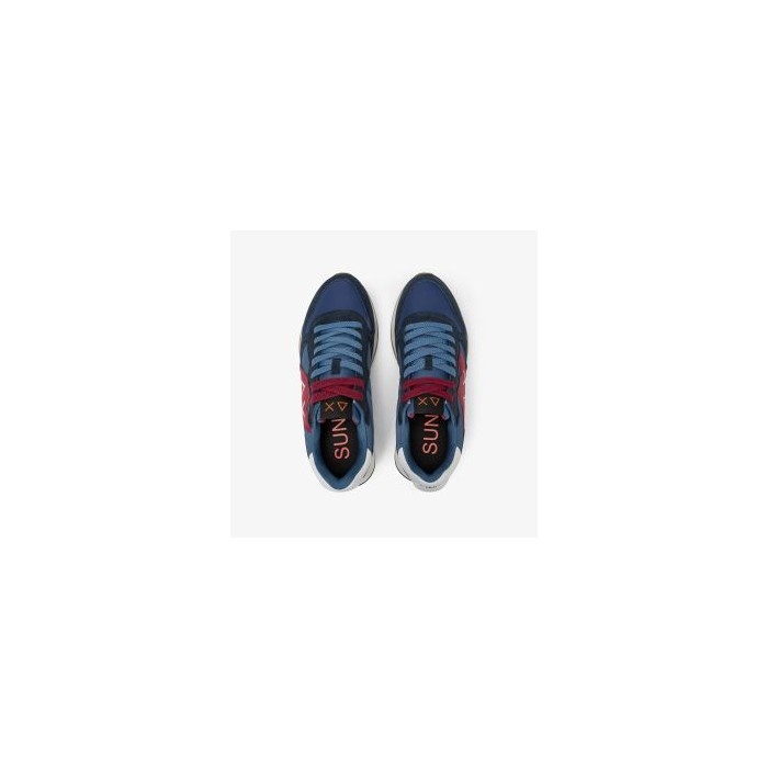 Tirenna Uomo Abbigliamento: Sun68 Sneaker Jaki Bicolor nylon navy blue