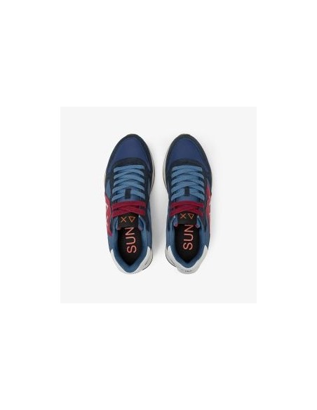 Tirenna Uomo Abbigliamento: Sun68 Sneaker Jaki Bicolor nylon navy blue
