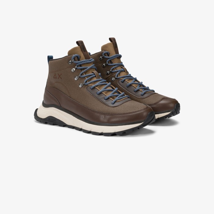 Tirenna Uomo Abbigliamento: Sun68 sneaker Fire & Camping Winter volpe