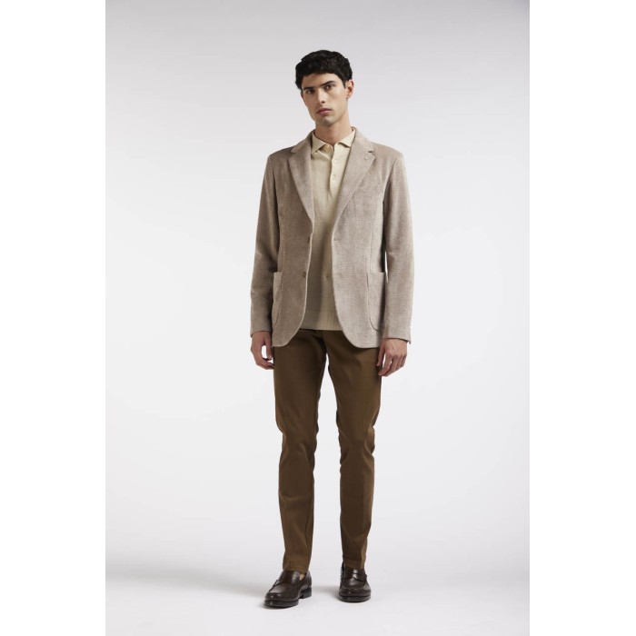 Tirenna Uomo Abbigliamento: At.p.co blazer Alan due bottoni cammello