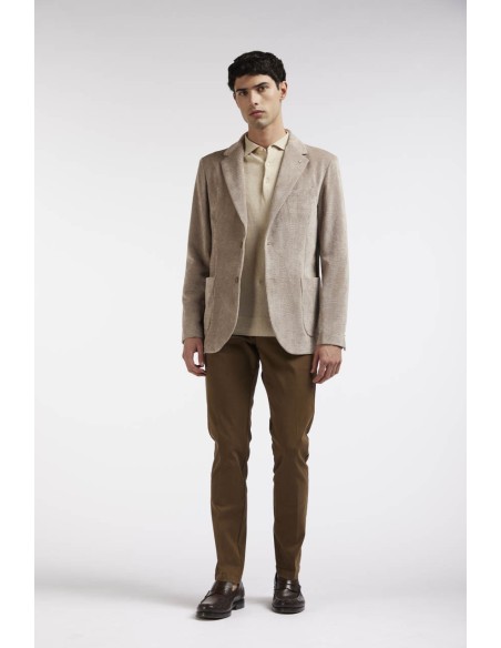 Tirenna Uomo Abbigliamento: At.p.co blazer Alan due bottoni cammello