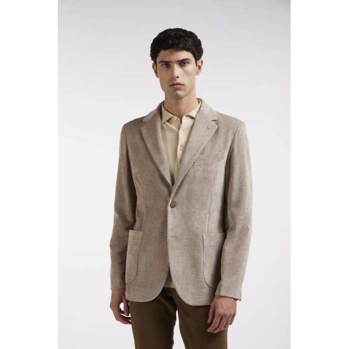 Tirenna Uomo Abbigliamento: At.p.co blazer Alan due bottoni cammello